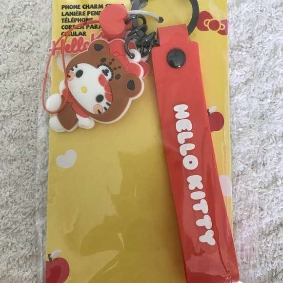 Hello Kitty Bear Keychain Bag Charm with Strap – Sanrio × Miniso Kawaii NWT - Picture 11 of 11